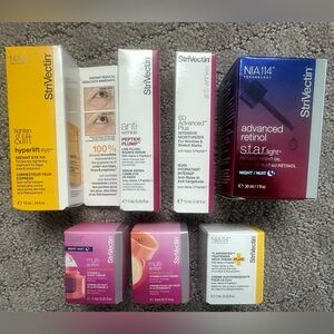 StriVectin Retinol Oil, Tighten & Lift eye Fix/Cream,  Vitamin C eye/face cream